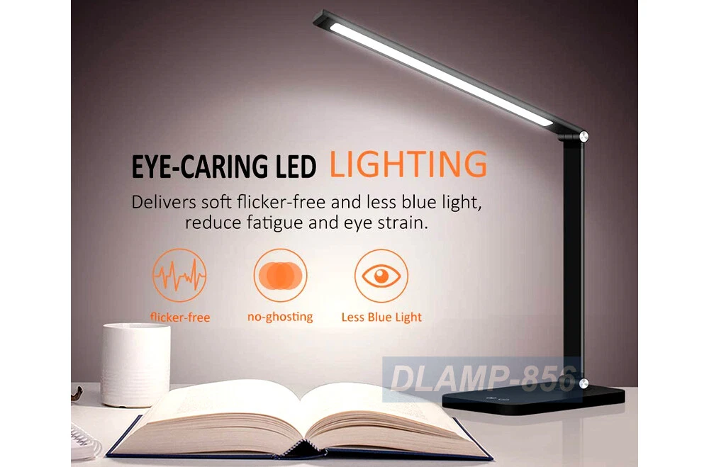 Desk lamp to reduce eye deals strain