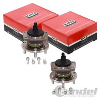 2X Mapco RADLAGER-SATZ Hinten Passend FüR Ford Mondeo Jaguar X-TYPE | 26639