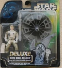 Star Wars Deluxe Hoth Rebel Soldier with Anti-Vehicle Laser Cannon