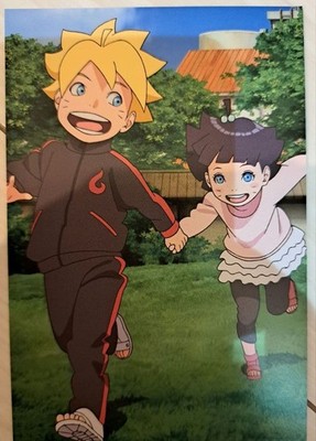 NARUTO BORUTO Postkarte Boruto Sonnenblume J-WORLD