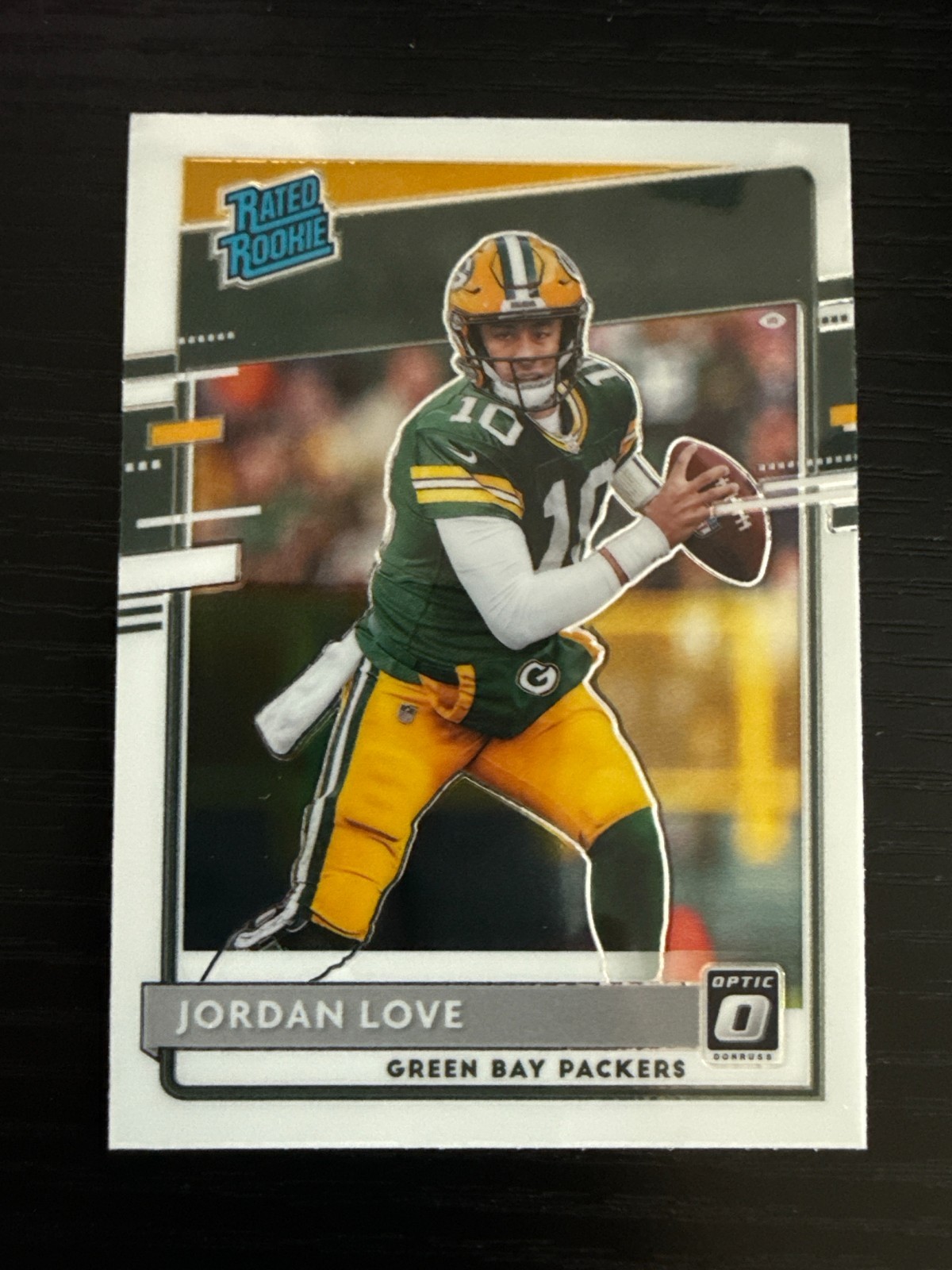 2020 Panini Donruss Optic - Rated Rookies Jordan Love #154 (RC)