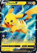Lightly Played Pikachu V - SWSH063 - SWSH Black Star Promos Pokemon SWSH Black S on eBay