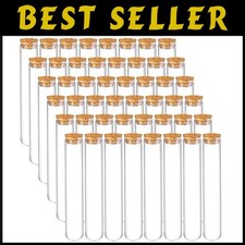 Borosilicate Glass Tubes with Cork Stoppers