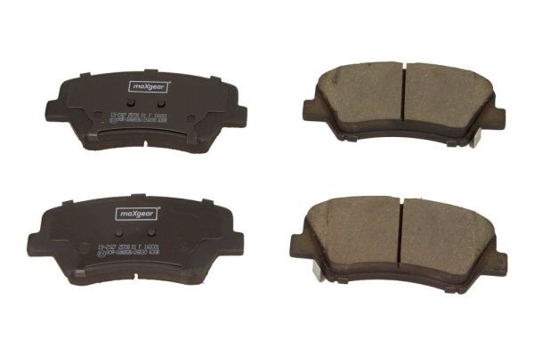 Plaquettes de frein MAXGEAR sans bruit pour éliminer le sifflement au freinage