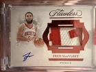 Panini Flawless 2024-25 Fred VanVleet Patch Auto HPA-FVV Houston Rockets