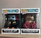 Disney Funko POP Nightmare Before Christmas Train Carts Sally And Oogie Boogie