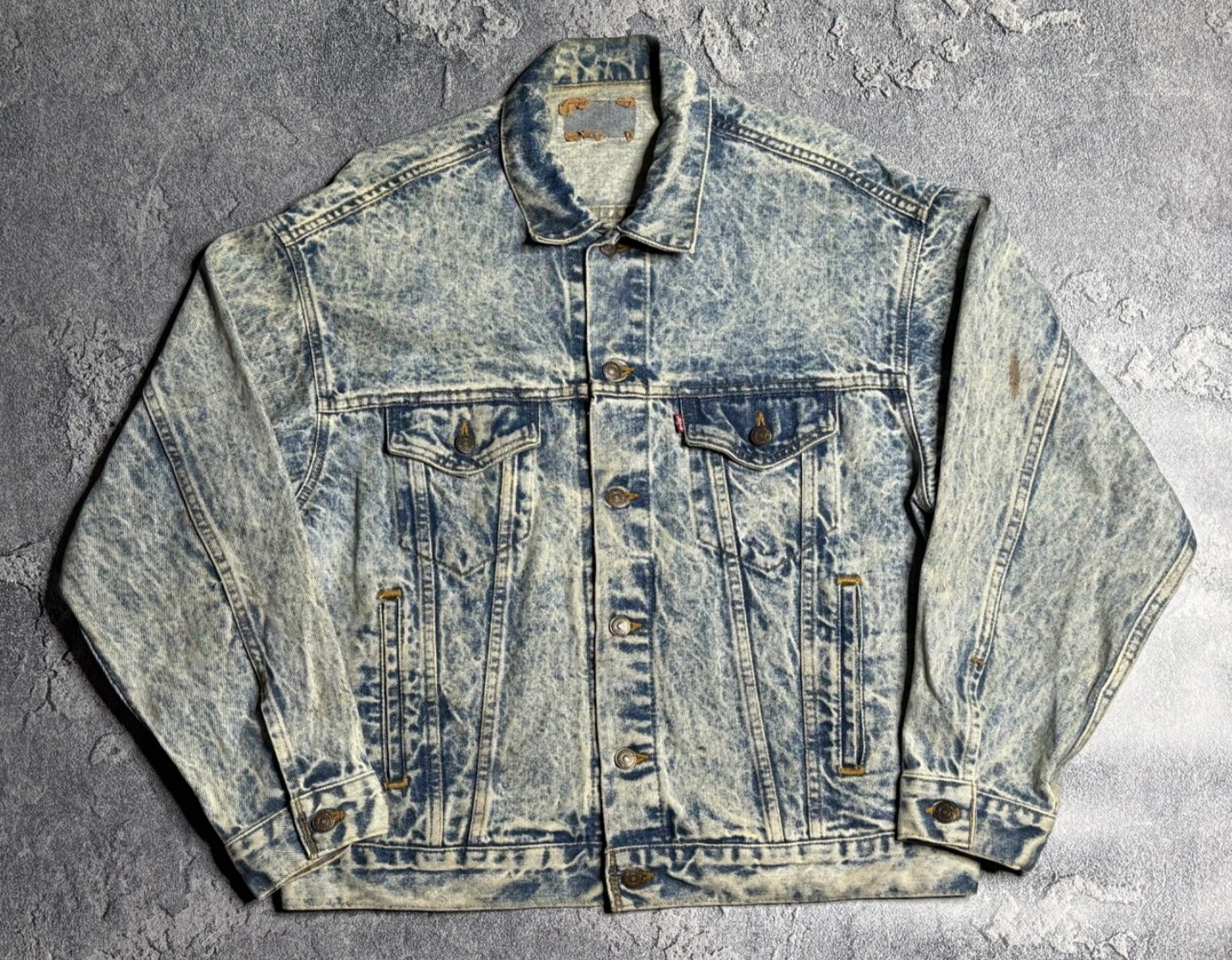 vintage Levi's made in USA denim jacket XL