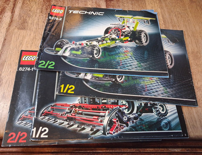 LEGO Instruction Manuals 8274 Combine Harvester Technic Wear No Bricks
