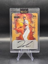 Jeter Downs Wild Card Matte Rookie Heat Auto 1/3 #RHA-JD. rookie card picture