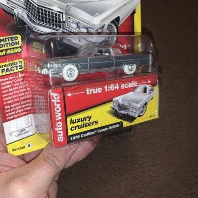 AW Auto World Ultra Raw Chase 1976 Cadillac Coupe Deville 1 Of 10