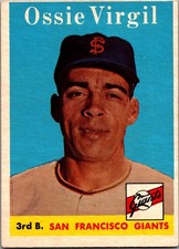 1958 Topps Ossie Virgil #107