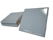 Blue Ceramic Tile 4.25 inch Bullnose Trim Edg...