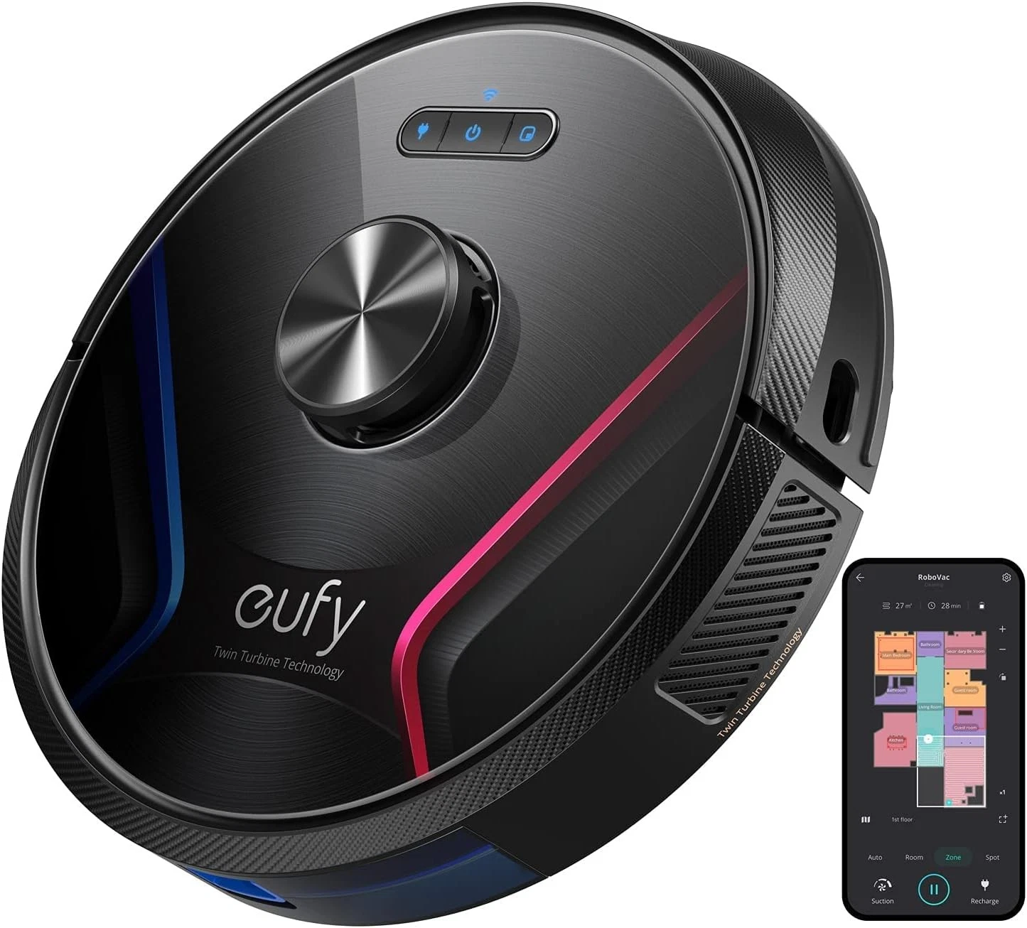 Eufy by Anker, RoboVac X8, Robot Vacuum T2262111 - BLACK
Opens in a new window or tab