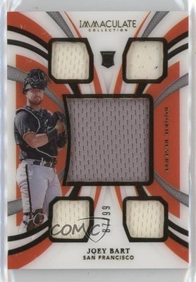2021 Panini Immaculate Rookie Reserve 87/99 Joey Bart #RR-JB RC 5i3