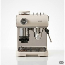 LEQUIP LCM-19BF06WH Espresso Coffee Home Machine Grinder Steam Bean 220V