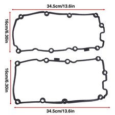 FÜR AUDI A6 PORSCHE VW TOUAREG 2.7 3.0 2X DICHTUNG VENTILDECKELDICHTUNG