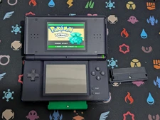 Nintendo DS Lite Enamel Navy Blue w/ Charger, & 2 Random Games - A029