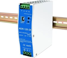24Vdc Power Supply NDR 120W;Dual Output (Input:100-240VAC,Output:24VDC,50/60HZ)