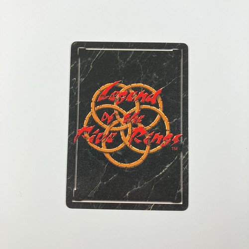 Otomo Sorai L5R Legend of the Five Rings CCG LCG LOFR Card 1996 - Picture 2 of 2