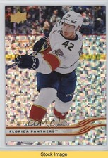 2025-26 Upper Deck Series 1 Speckled Rainbow Foil Gustav Forsling #71 READ 1p4c