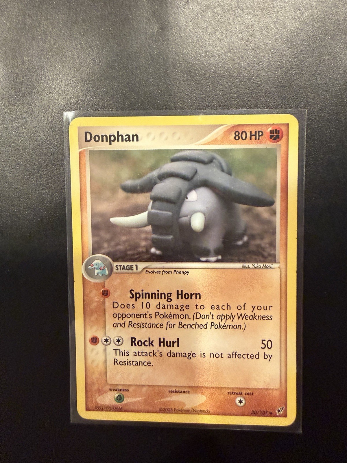 Pokémon TCG Donphan 30/107 2005 Excellent Condition. Non Holo