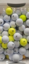 100 Bridgestone E-Series used golf balls, near mint, hand-washed, multi-colored