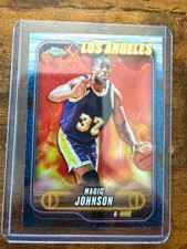 2024-25 Topps Chrome - Magic Johnson #59 - Blue Refractor