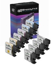 10PK LC65BK LC65C LC65M LC65Y for Brother LC65 COLOR/BLK Ink Cartridge MFC-5895c