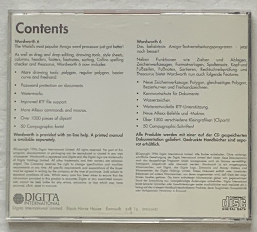 Wordworth 6 - Commodore Amiga CD - Afbeelding 5 van 7