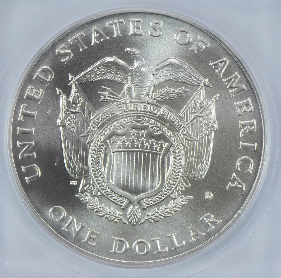 1994-D Capitol Commemorative Silver Dollar MS70 ICG *2086 - Image 4 of 4