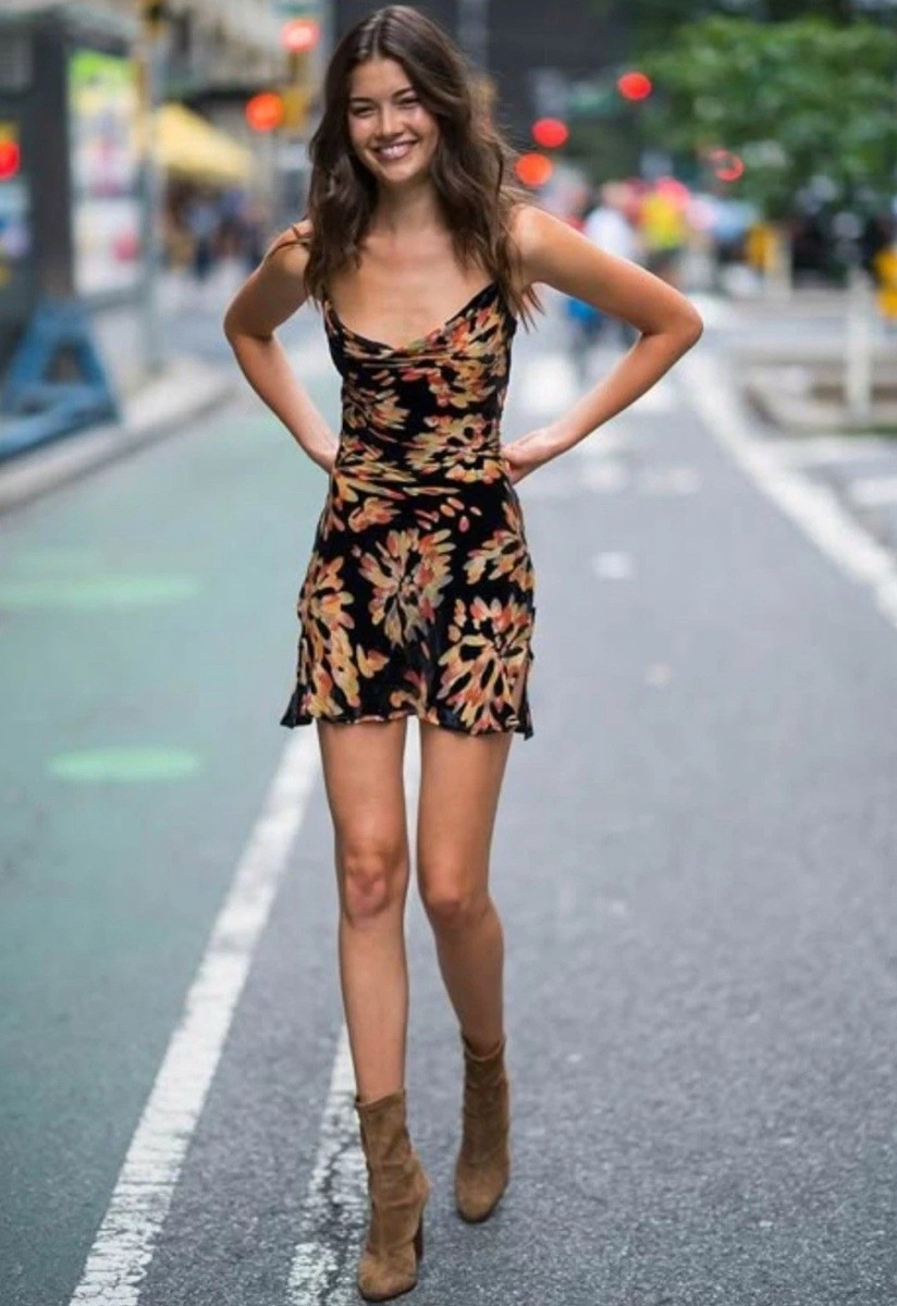 Fashion Rat And Boa Soleil Dress For Sale Rat Boa Soleil Mini Dress Sz S  AU8 US4 Short Cowl Neck Sexy