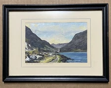Framed E.I. Bryce Irish Oil Painting Gap Of Dunloe