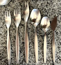 Gense Sweden FOCUS 18/8 Stainless Silverware CHOICE Flatware Forks Spoons Butter