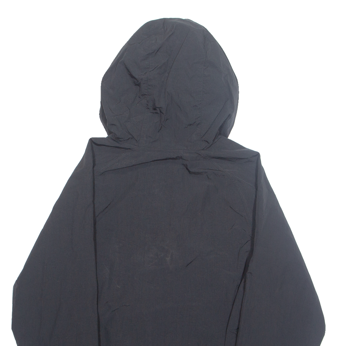 SACAI X NIKE NIKE Pullover foderato in rete uomo pullover giacca nero nylon con cappuccio S