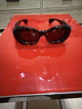 Loewe Oversized Tortoise Sunglasses Brown Gra...