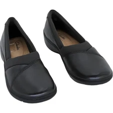 Clarks Cora Charm Comfort Loafers Slip-On Womens US 6.5