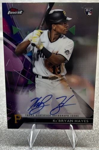 Ke'Bryan Hayes #FA-KHA 2021 Topps Finest Autographs card