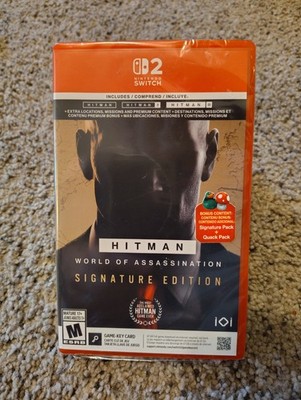 Hitman World of Assassination Signature Edition Nintendo Switch 2 Game-key Card