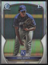 2023 Bowman Draft Hiro Wyatt Chrome Refractor