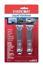 Evercoat 100603 Clear Liquid Hardener 1.5 oz. for Polyester Resin and Gel Coat