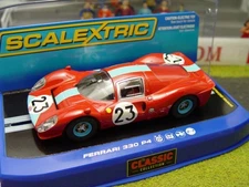 Scalextric C3028 Ferrari 330 P4 No.23 1/32 Slot Car.