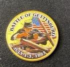 Colorized Kennedy Half Dollar Civil War Battle Of Gettysburg Free Shipping