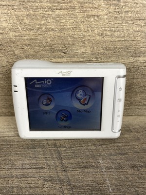 Mio Digiwalker C310 White Pocket Size Preloaded Map Portable Car GPS Navigator