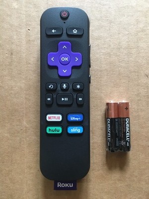 Roku RC-EL1 Remote w/TV Controls Power, Volume, Mute Buttons OEM