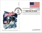Dr Jim Stamps Fdc 20C Historic 50 Star Flag 1960 4X6 Postcard Fleetwood