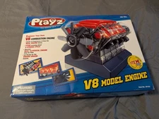 Playz V8 Combustion Engine Model Building Kit