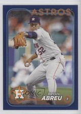 2024 Topps Series 2 Retail Royal Blue Bryan Abreu #438 0e2x