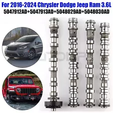 Right /Left Intake & Exhaust Camshaft For 2016-2024 Jeep Dodge Chrysler Ram 3.6L