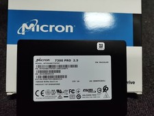 7.68TB Micron 7300 Pro 7680GB PCIe NVMe U.2 Enterprise SSD MTFDHBE7T6TDF Gen3x4