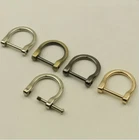 Bag Clasp Detachable Openable D Ring Clips For Bag Strapping Chain Belt 18 25 mm